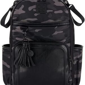 Black Camouflage Men's Backpack